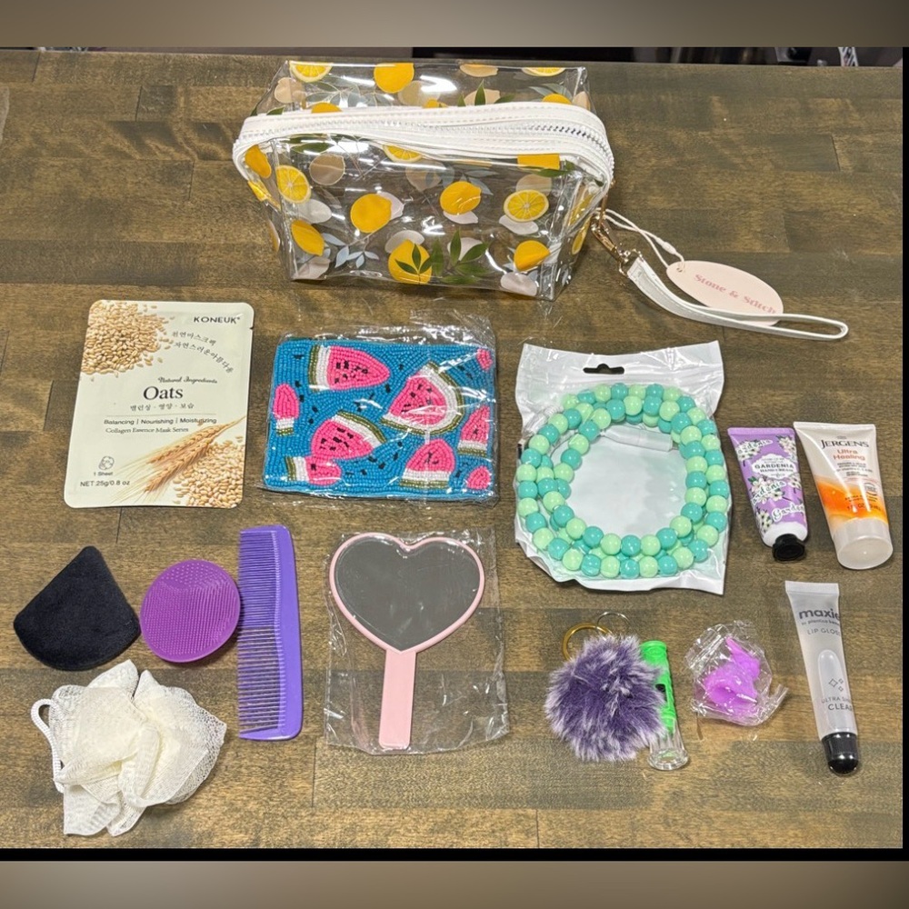 Overnight Cosmetic Bag Kit